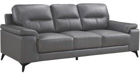 Mazin Furniture Mischa 2 Piece Dark Gray Sofa/Loveseat Set-2