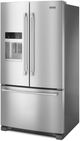 Maytag® 36" 24.7 Cu. Ft. Fingerprint Resistant Stainless Steel French Door Refrigerator-3