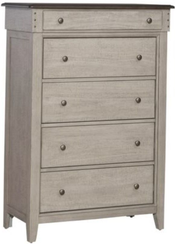 Liberty Furniture Ivy Hollow Dusty Taupe/Weathered Linen Chest