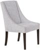 Olliix by Madison Park Gray/Silver Set of 2 Sophia Dining Chairs-0