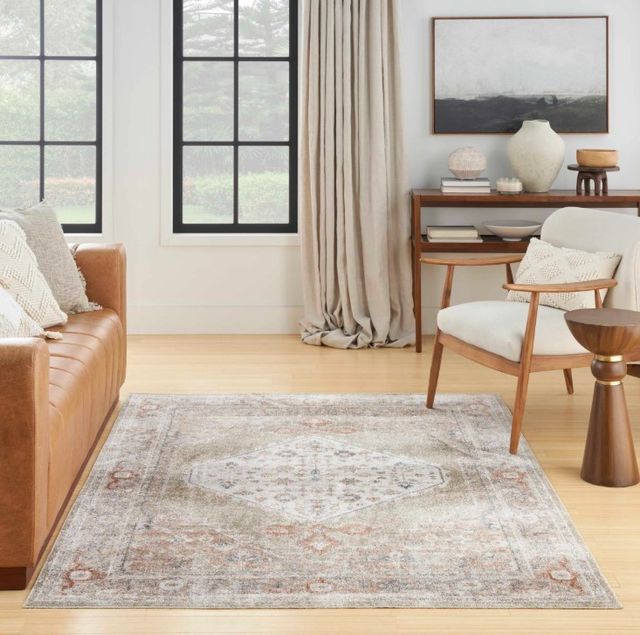 Nourison Home™ Astra Machine Washables 5'x7' Style 11 Area Rug-1