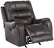 Signature Design by Ashley® Trumble Smoke Manual Rocker Recliner-4