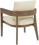 Signature Design by Ashley® Serene Bay Dark Brown/White Nuvella/Wooden Outdoor Dining Arm Chair-3
