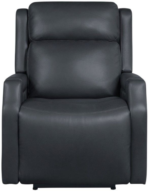Hooker® Furniture MS Nelson Salvo Denim Power Recliner with Power Headrest and Lumbar-2
