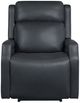 Hooker® Furniture MS Nelson Salvo Denim Power Recliner with Power Headrest and Lumbar-2