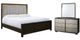 Signature Design by Ashley® Maretto 3-Piece Two-Tone California King Upholstered Panel Bed Set-0