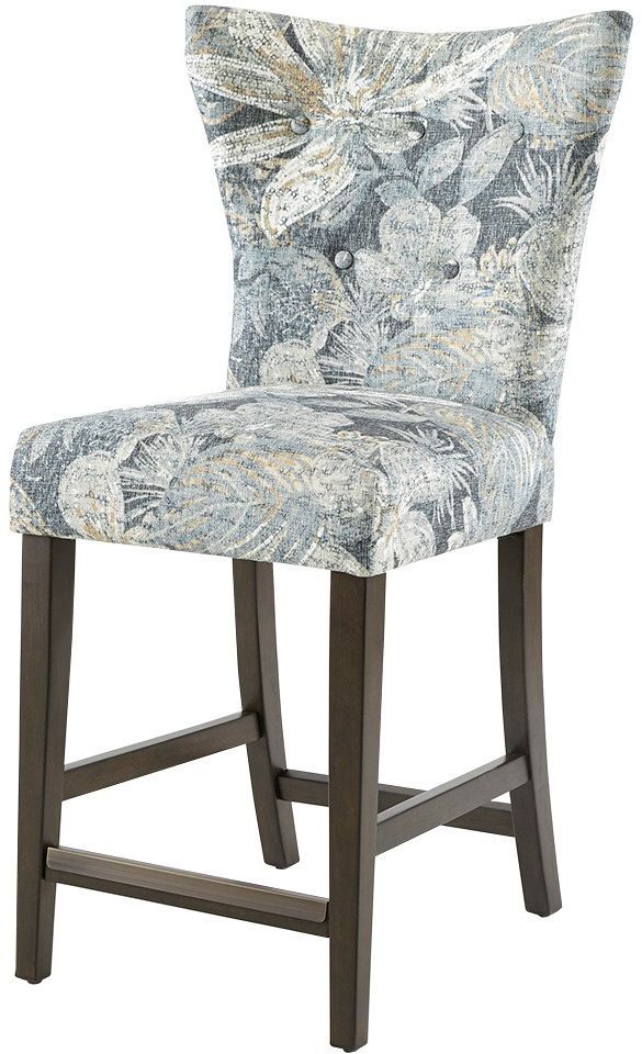 Olliix by Madison Park Blue Multi Connie Counter Stool-2
