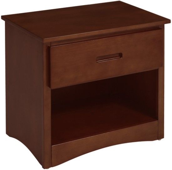 Homelegance® Rowe Dark Cherry Nightstand-0