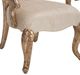 Michael Amini® Platine De Royale™ Beige/Champagne Desk Chair-4