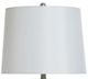 StyleCraft Clear/Brush Steel Glass Table Lamp-1