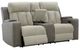 Signature Design by Ashley® WhipLash Sisal Power Reclining Loveseat with Console and Adjustable Headrest-2