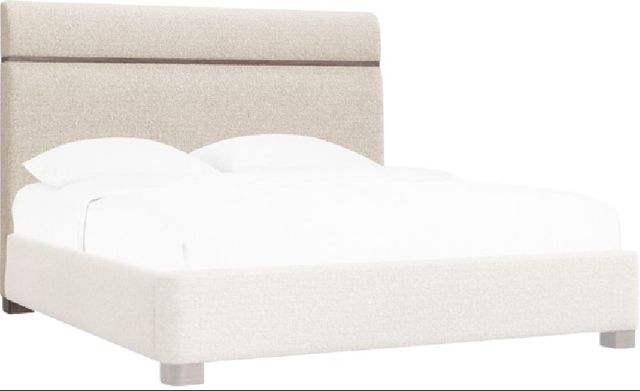 Hooker® Furniture Eleana Hanalei Oat Queen Upholstered Panel Bed-3