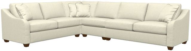 La-Z-Boy® Charlie Ecru Sectional with Custom Layout Options-1