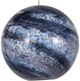 Currey & Company Palatino Blue Marbeled/Silver Multi-Drop Pendant Lighting-1