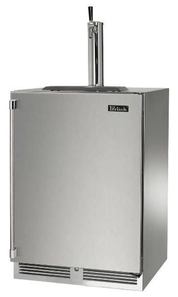 Perlick® Signature Series Stainless Steel 24" Beer Dispenser-0
