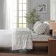 Olliix by True North by Sleep Philosophy Grey Dogs Full Cozy 100% Cotton Flannel Printed Sheet Set-3