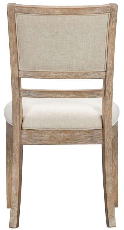 Parker House® Breckenridge Beige/Mocha Medium Brown Dining Chair-4