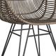 Bassett Mirror Ryanne 2-Piece Brown Dining Arm Chair-2