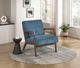 Homelegance® Twill Blue/Brown Accent Chair-1