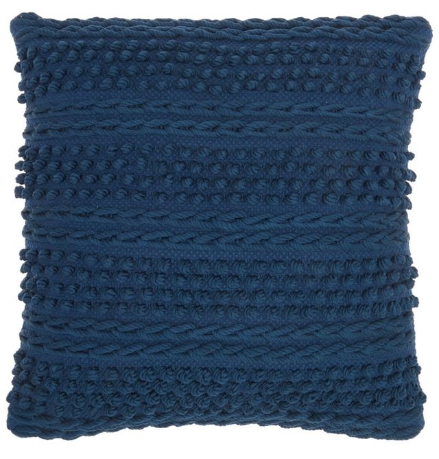 Nourison Home™ Lifestyles GC102 Navy 18" Throw Pillow-0