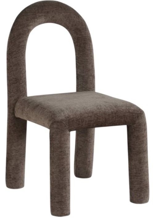 Meridian Furniture Amari Brown Upholstered Dining Chair-0