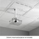 Chief® White 2' x 2' Above Suspended Ceiling Storage Box-2