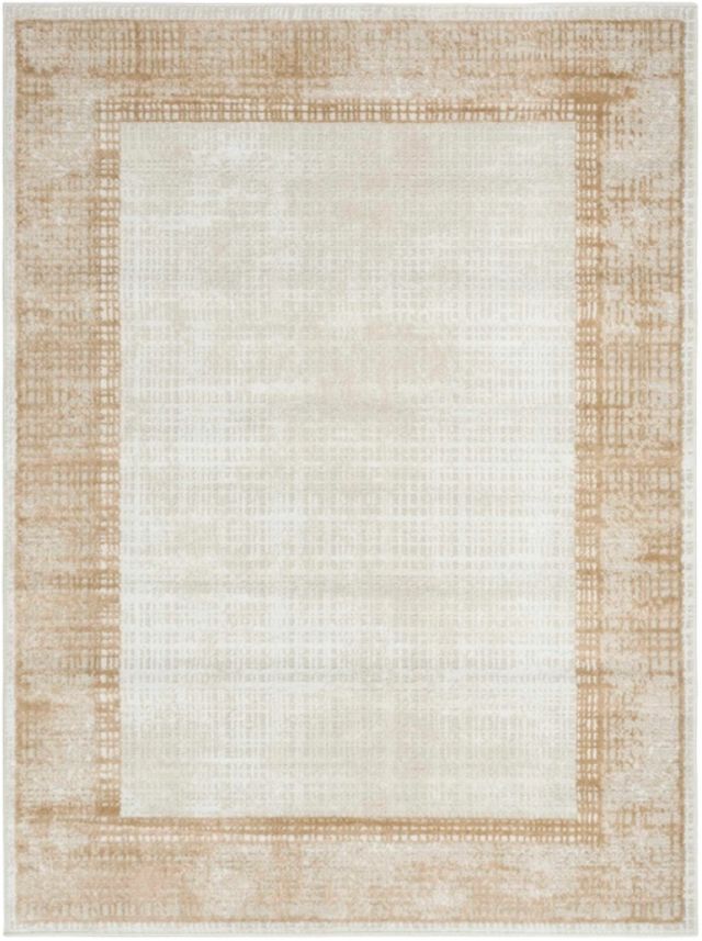 Nourison Home™ Dekor DEK06 Ivory Beige 5'x7' Style 3 Area Rug-0