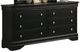 Lifestyle 0393A 4-Piece Antique Black Twin Bedroom Set-2