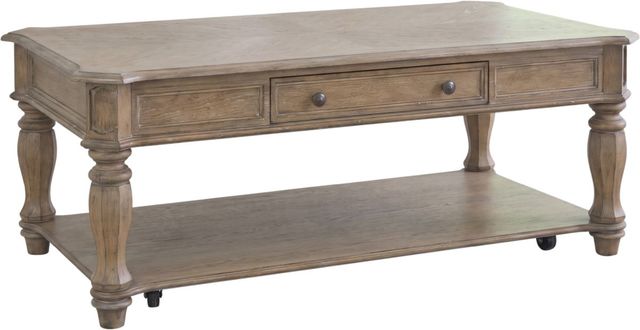 Liberty Furniture Magnolia Manor 3-Piece Weathered Bisque Alternate Occasional Table Set-1