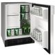 U-Line® Marine Collection 2.1 Cu. Ft. Black Under The Counter Refrigerator-1