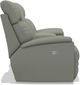 La-Z-Boy® Talladega Platinum Power Reclining Loveseat with Headrest and Console-2