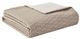 Olliix by Madison Park Signature Grace Taupe King Geometric Jacquard Comforter Set-5