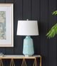 A & B Home Aqua Blue Table Lamp-5