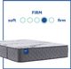 Sealy® Crown Jewel Geneva Ruby Innerspring Firm Tight Top Split California King Mattress-4