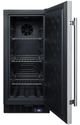 Summit® 15" 2.5 Cu. Ft. Stainless Steel Upright Freezer-1