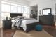 Signature Design by Ashley® Brinxton 2-Piece Charcoal Full Panel Headboard Set-3