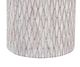 Bassett Mirror Lorenzo Brown Accent Table with White Wash Base-2