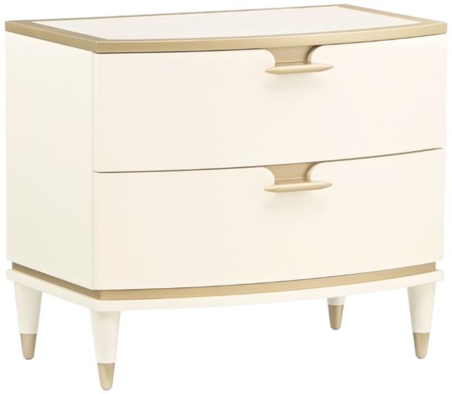 Michael Amini® La Terrazza Creamy Pearl Large Nightstand-0