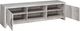 Coaster® Burke Grey Driftwood 2-Door TV Console-2