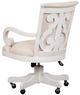 Magnussen Home® Bronwyn Alabaster Upholstered Swivel Chair-3