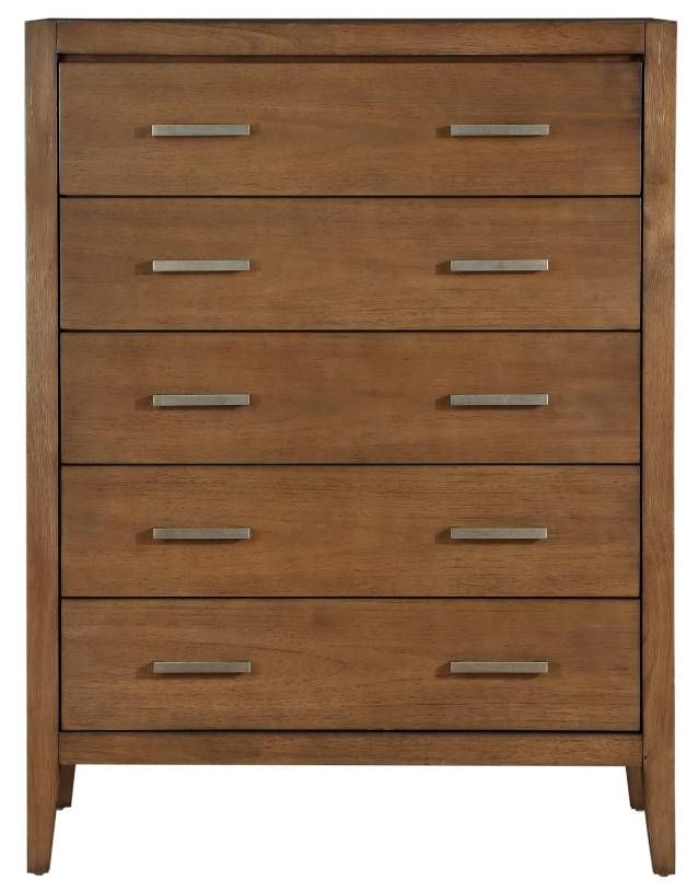 Homelegance® Evans Wire Brushed Light Brown Chest-2