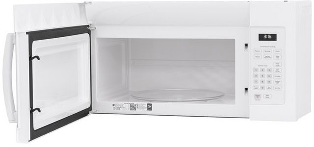 GE® 1.6 Cu. Ft. White Over The Range Microwave-2