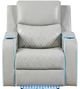 Steve Silver Co. Luna Ice Power Recliner-4