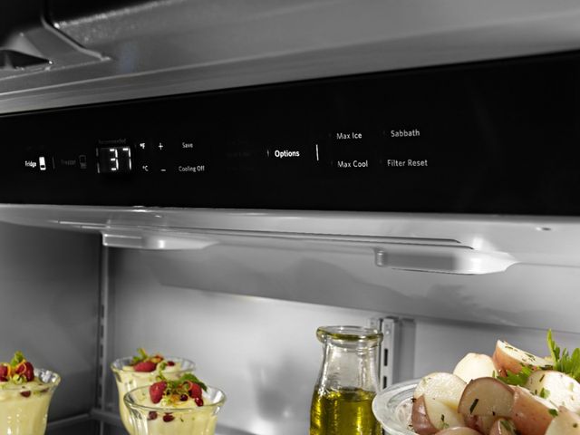 KitchenAid® 42 in. 24.2 Cu. Ft. Stainless Steel Built In Counter Depth French Door Refrigerator-7