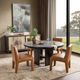 Classic Home Celadon Truffle Roast 60" Round Dining Table-1