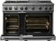 Viking® 7 Series 48" Stainless Steel Pro Style Natural Gas Range with 12" Reversible Griddle-1