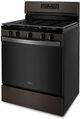 Whirlpool® 30" Black Stainless Freestanding Gas Range with 5-in-1 Air Fry Oven-2