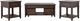 Liberty Furniture Mill Creek 3-Piece Peppercorn Occasional Table Set-0