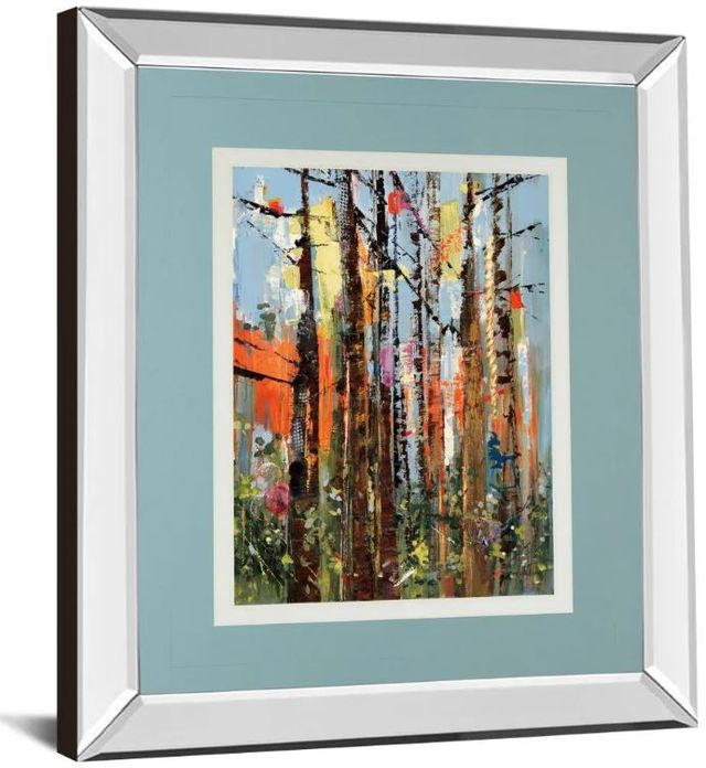 Classy Art Eclectic Forest by Rebecca Meyers Mirror Framed Wall Art-1