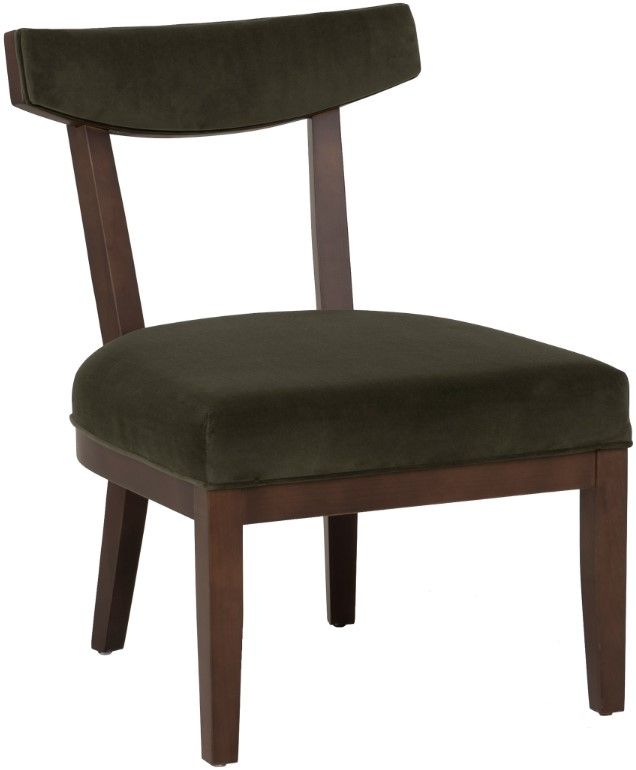 Linon AC Topher Green/Maple Side Chair-0